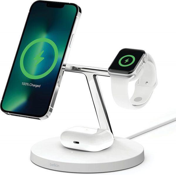 Belkin MagSafe 3 in 1 Wireless Charging Station, 15W iPhone ... - Image 11