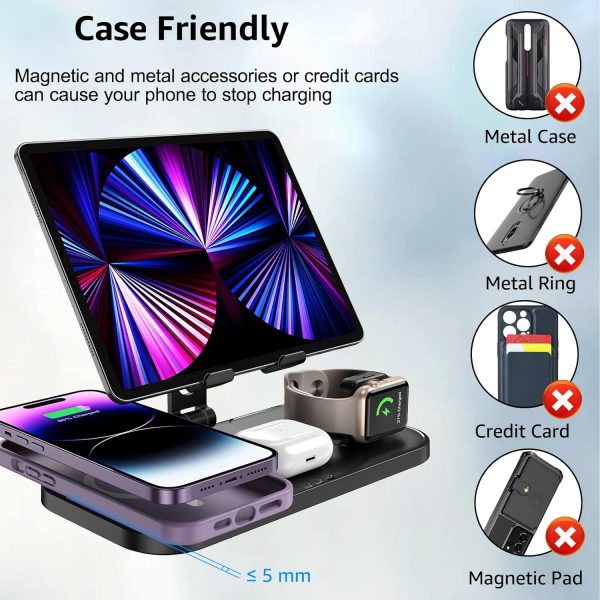 Wireless Charger for Apple, 4 in 1 Wireless Charger for Appl... - Image 4