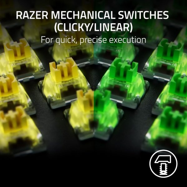 Razer BlackWidow V4 X (Green Switch) - Mechanical Gaming Key... - Image 3