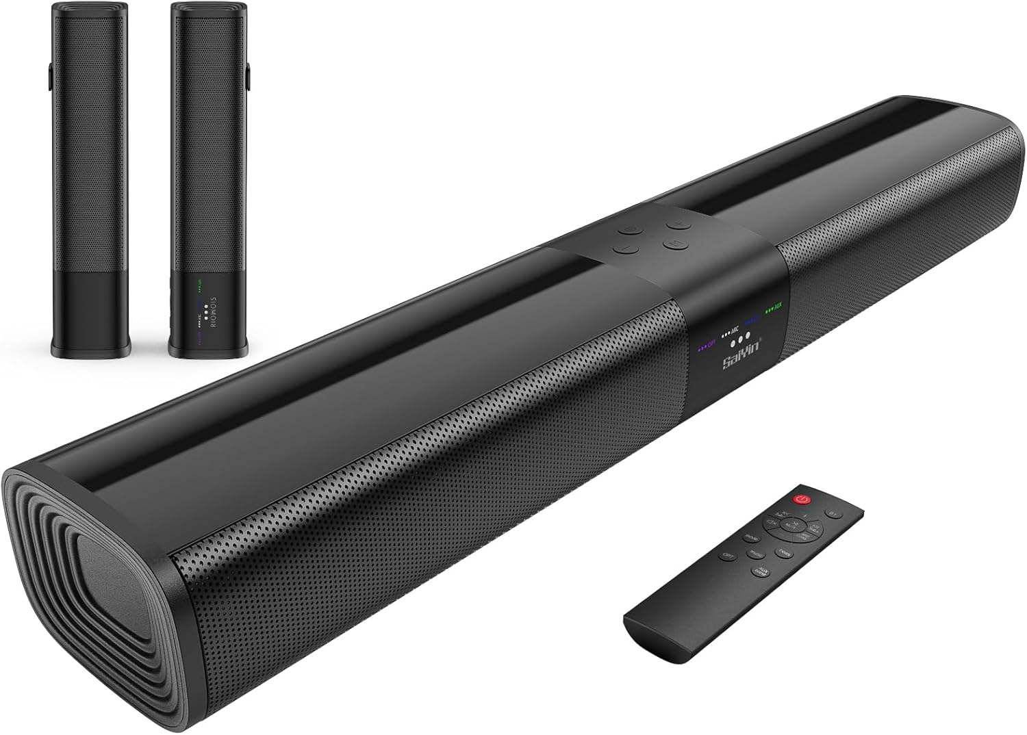 Sound Bar for Smart TV, 2 in 1 Detachable Home Audio Soundba... - Image 2