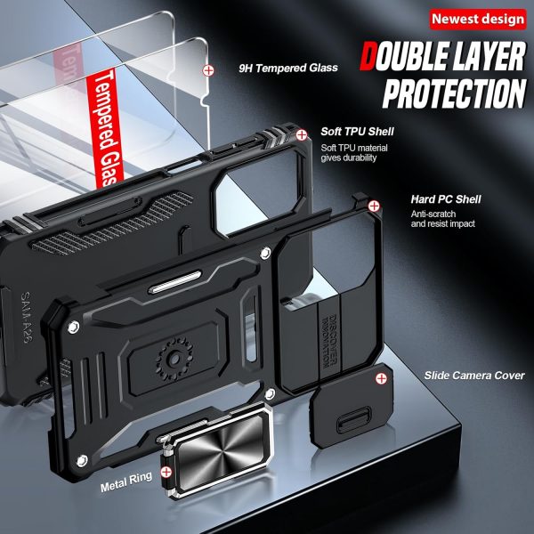 LeYi for Samsung Galaxy A26 5G Phone Case, with Camera Lens ... - Image 3