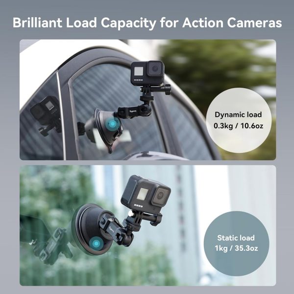SMALLRIG Double-Layer Suction Cup Mount for GoPro Hero 11/10... - Image 7