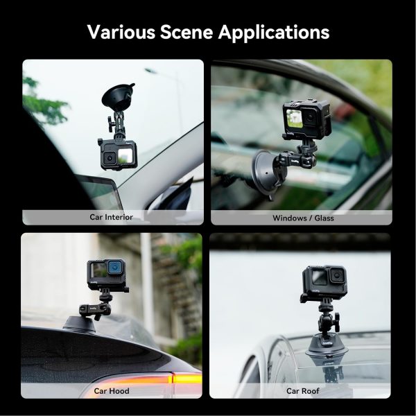 SMALLRIG Double-Layer Suction Cup Mount for GoPro Hero 11/10... - Image 8