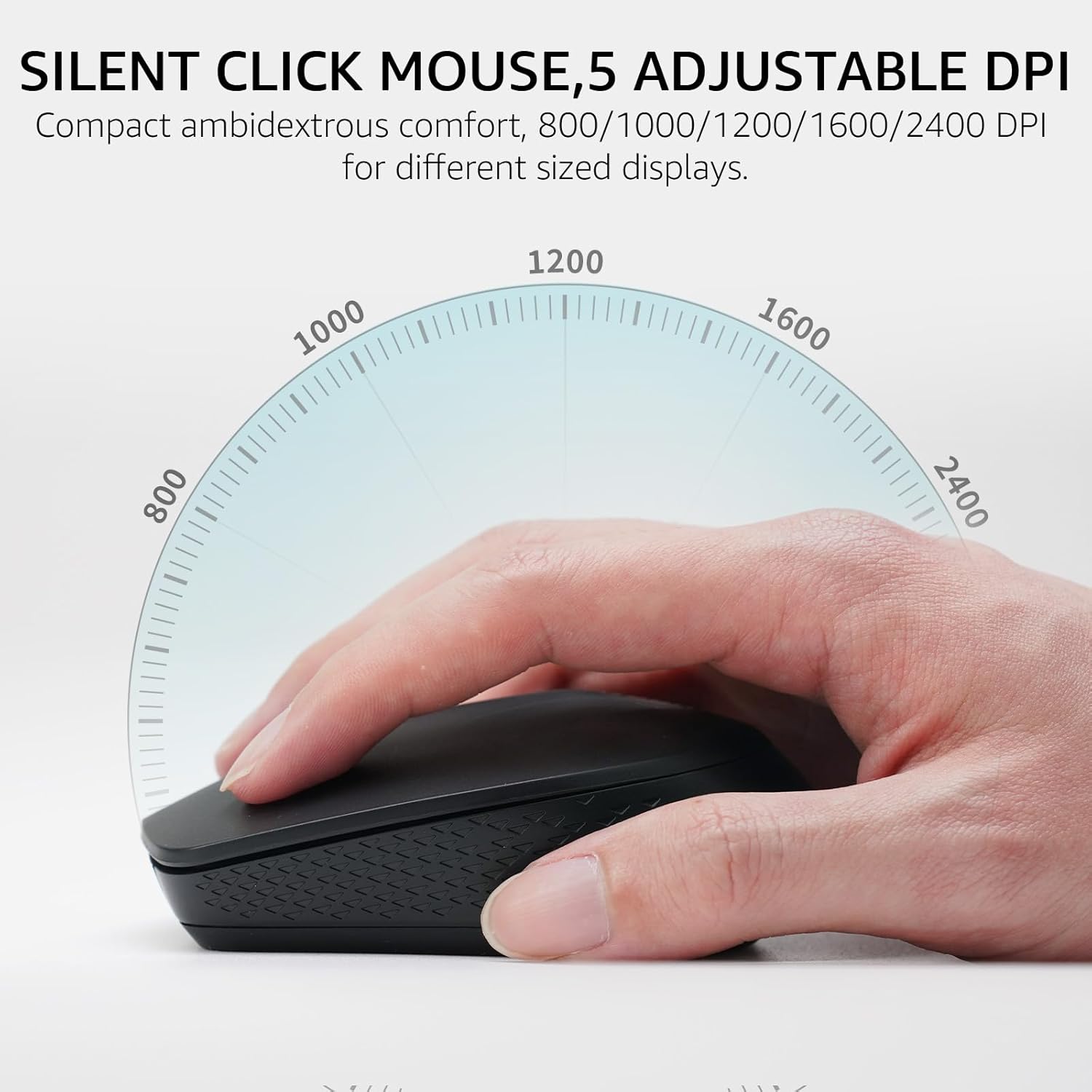 RAPOO 9010M Keyboard and Mouse Wireless- 2.4GHz/Bluetooth 5.... - Image 6