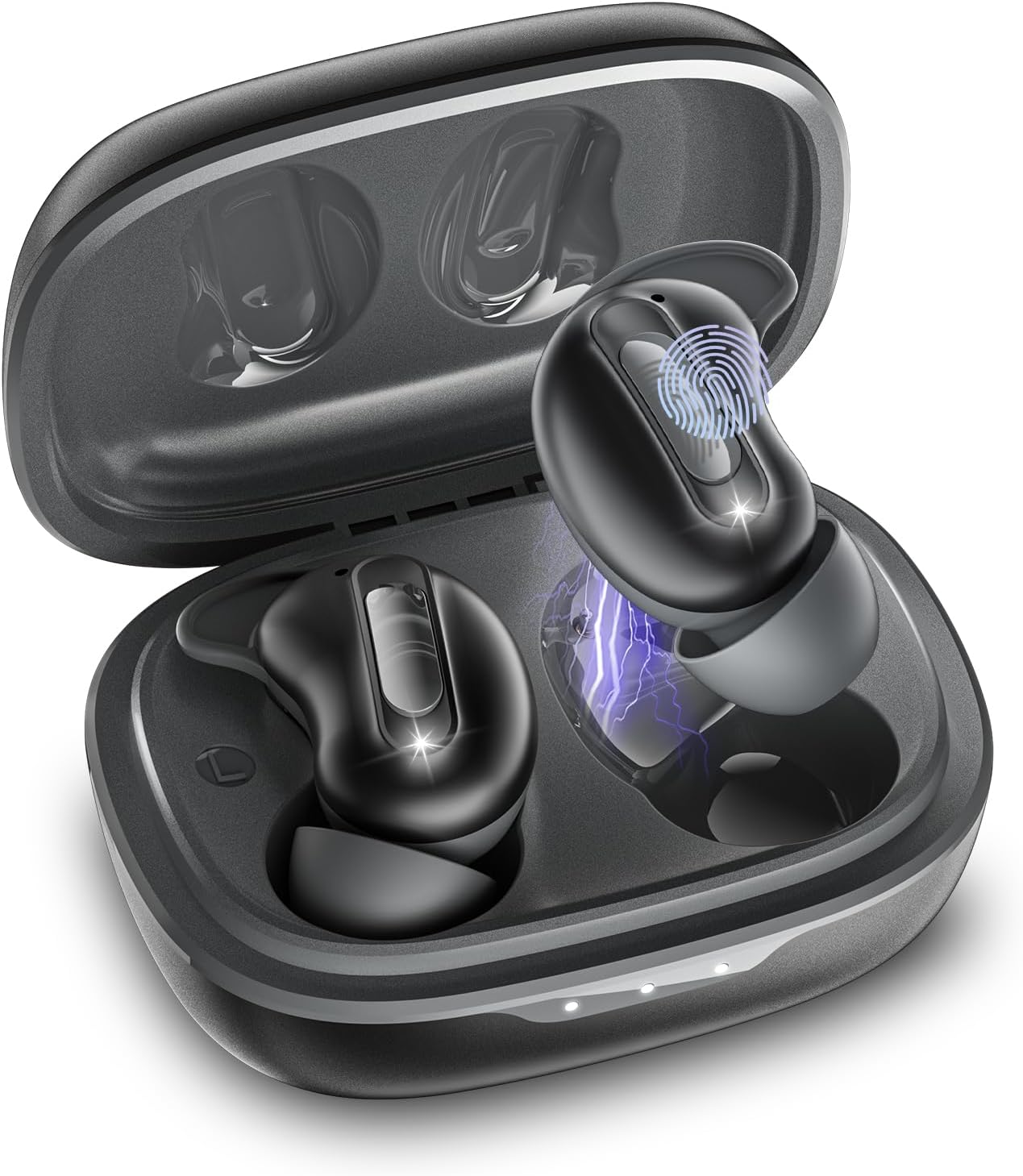 Wireless Earbuds, Mini Sleep Earbuds ANC Bluetooth 5.4 Headp... - Image 2