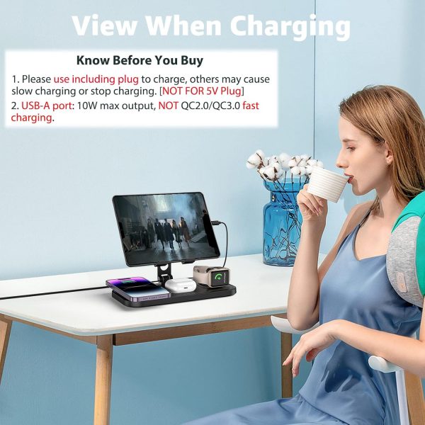 Wireless Charger for Apple, 4 in 1 Wireless Charger for Appl... - Image 8