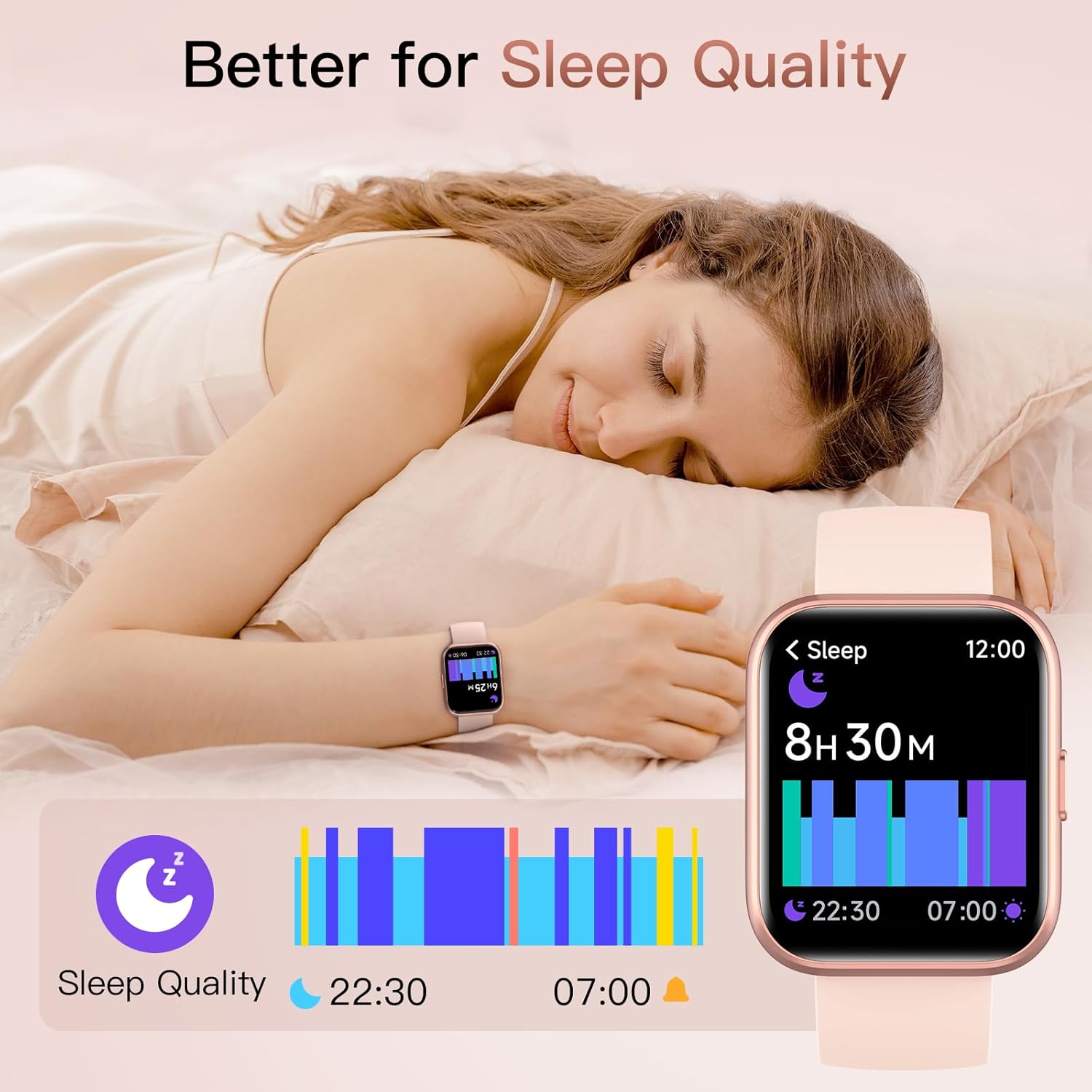 Smart Watch for Women(Answer/Make Call), Alexa Built-in 1.8"... - Image 6