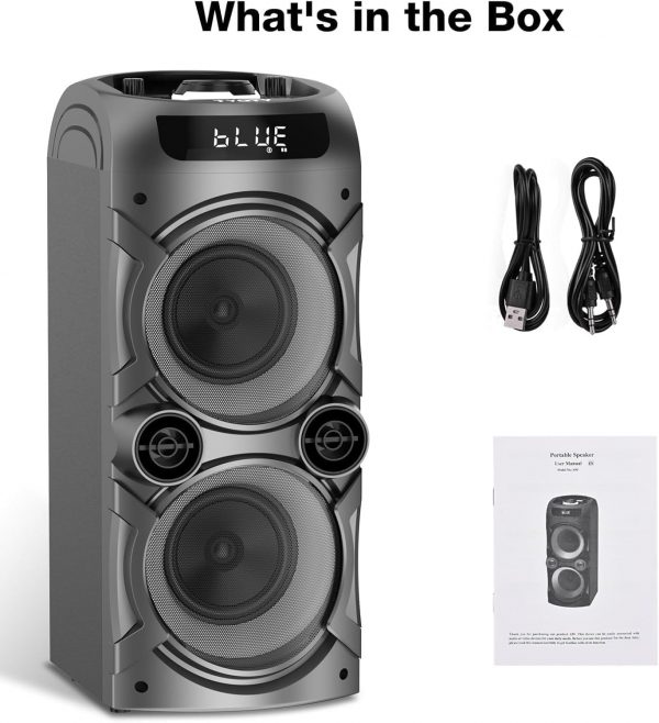 Portable Bluetooth Speaker 100W Big Powerful Wireless Boombo... - Image 10