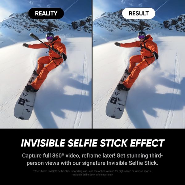 Insta360 X5 Essentials Bundle - Waterproof 8K 360° Action Ca... - Image 4