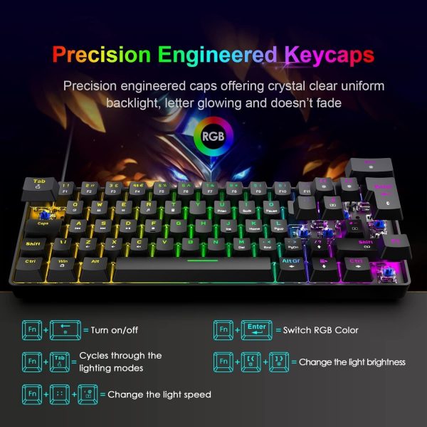 ZIYOU LANG T60 60% Percent Mechanical Gaming Keyboard Mouse ... - Image 7