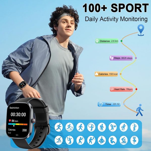Smart Watch, 2025 HD 1.91" Bluetooth 5.4 Calling Smartwatch ... - Image 6