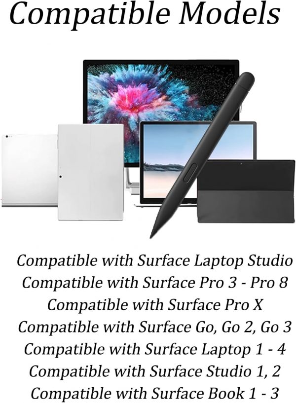 Slim Pen 2 Compatible with Microsoft Surface Pro 8, Surface ... - Image 6