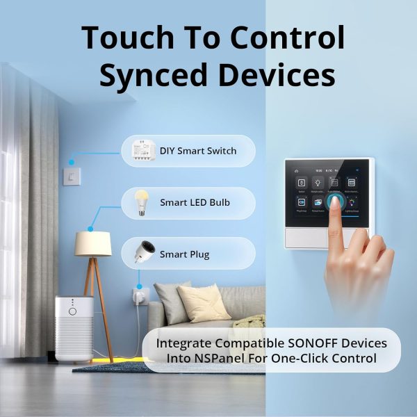 SONOFF NSPanel WiFi Smart Light Switch, 2 Gang Switch Smart ... - Image 7