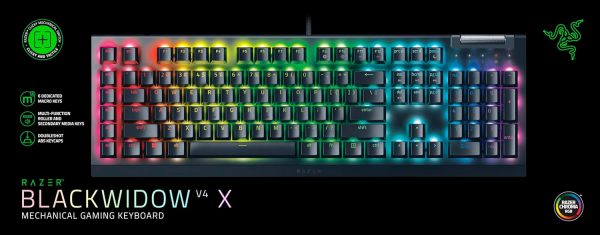 Razer BlackWidow V4 X (Green Switch) - Mechanical Gaming Key... - Image 10