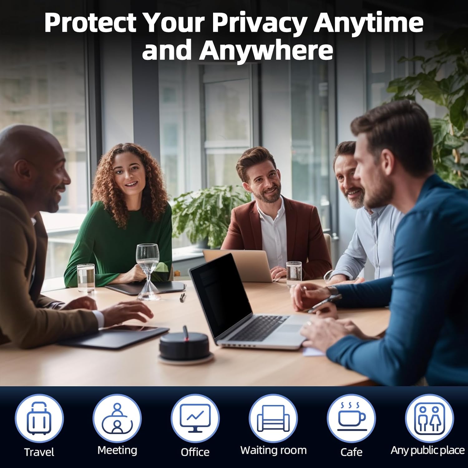 STARY Privacy Screen for MacBook Air 13.6 Inch (2022-2025,M4... - Image 9