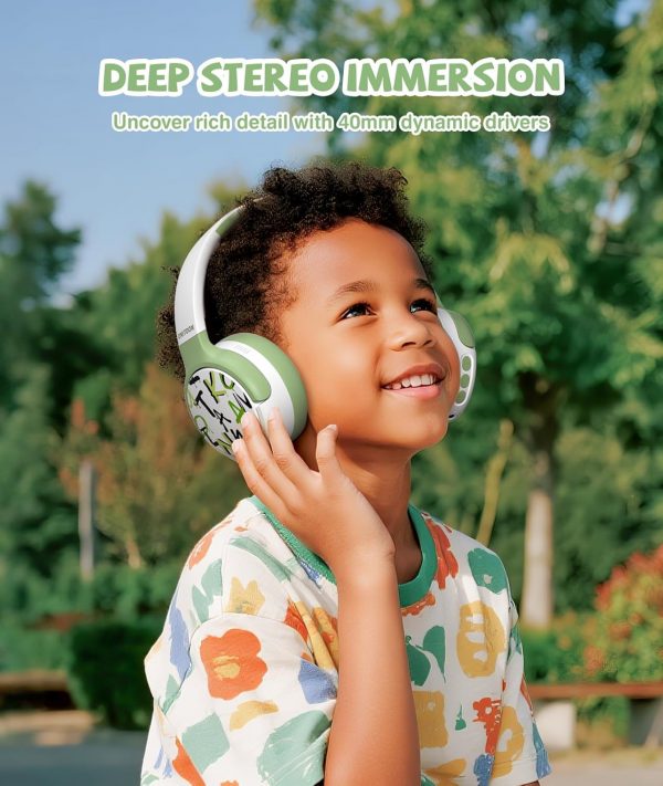 ONITOON Kids Active Noise Cancelling Headphones - 60H Playti... - Image 5