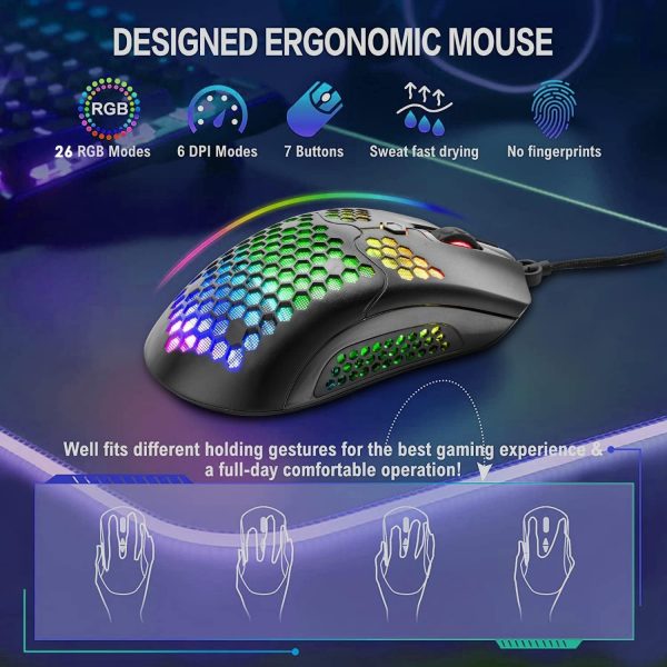 ZIYOU LANG T60 60% Percent Mechanical Gaming Keyboard Mouse ... - Image 6