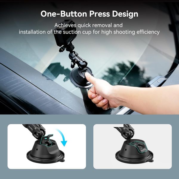 SMALLRIG Double-Layer Suction Cup Mount for GoPro Hero 11/10... - Image 6