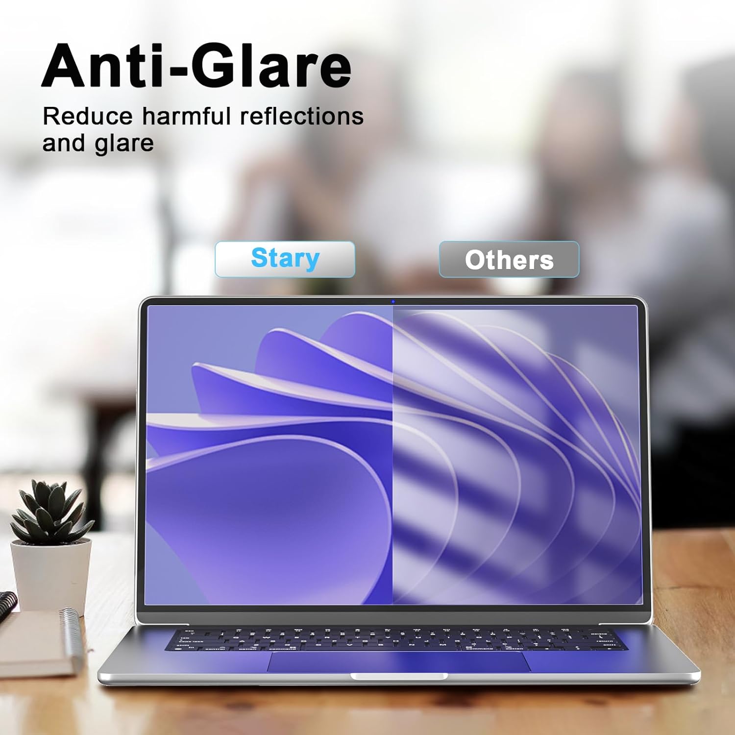 STARY Privacy Screen for MacBook Air 13.6 Inch (2022-2025,M4... - Image 4