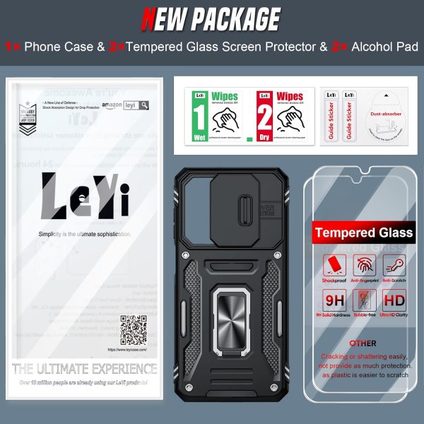 LeYi for Samsung Galaxy A26 5G Phone Case, with Camera Lens ... - Image 8