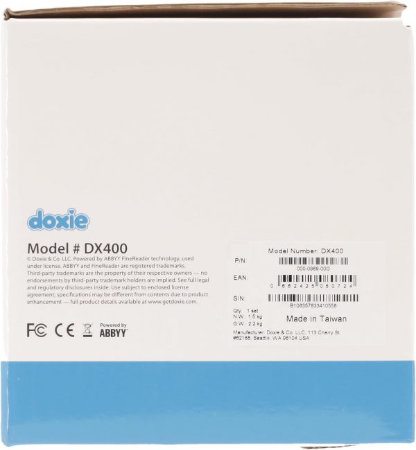 Doxie Pro DX400 - Document and Receipt Scanner For Home and ... - Image 12