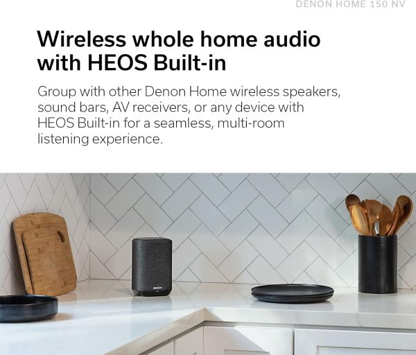 Denon Home 150 NV Wireless Speaker with HEOS Built-In Multir... - Image 7