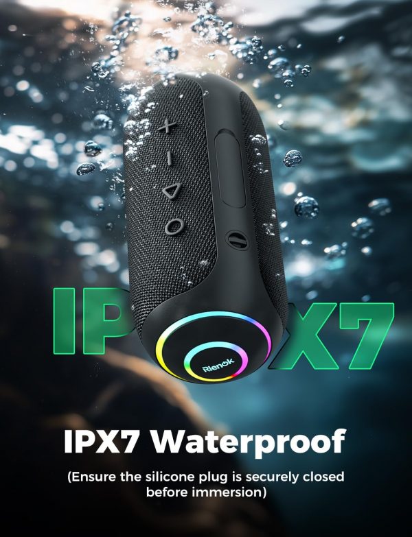 RIENOK Bluetooth Speaker 35W Wireless Portable Waterproof Sp... - Image 7