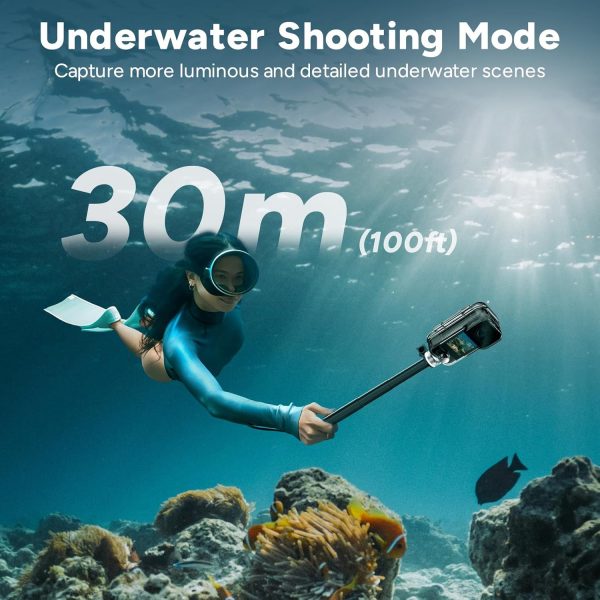 SJCAM C300 4K Pocket Action Camera,7H Power,Dual Touch Scree... - Image 4