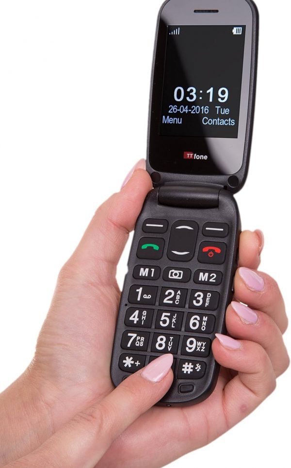 TTfone Lunar TT750 Big Button Simple Easy Clamshell Flip Mob... - Image 5
