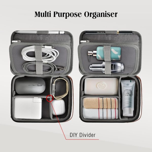 WIWU Tech Pouch Cable Organiser Bag with Handle Large Capaci... - Image 5