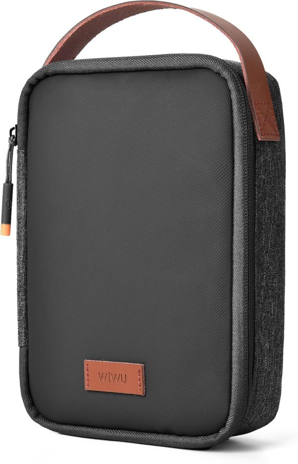 WIWU Tech Pouch Cable Organiser Bag with Handle Large Capaci... - Image 2