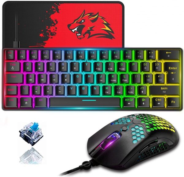ZIYOU LANG T60 60% Percent Mechanical Gaming Keyboard Mouse ... - Image 2