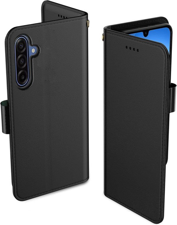 Aiziki For Samsung Galaxy A17 5G Phone Case, Leather Flip Ca... - Image 2