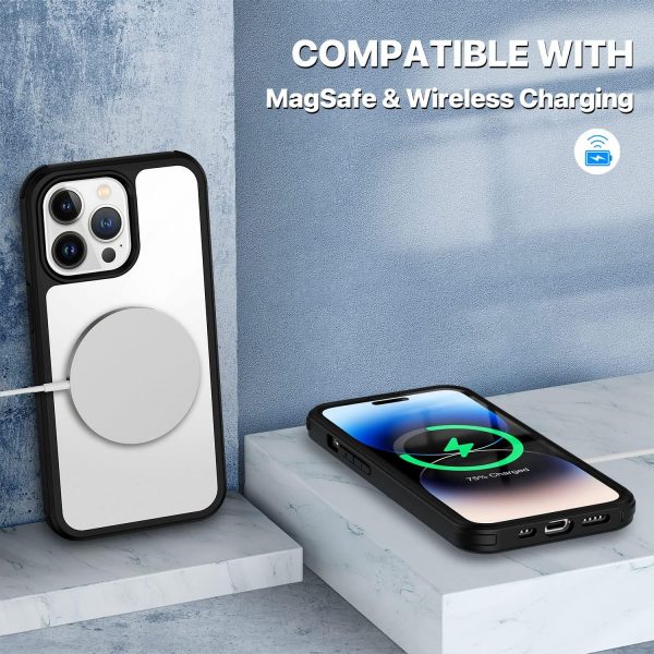 CENHUFO Compatible with iPhone 14 Pro Max Case Built-in Glas... - Image 8