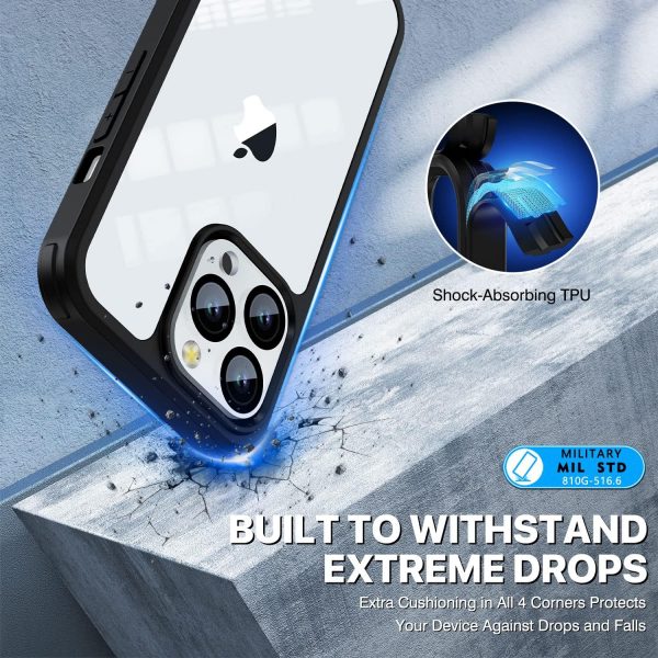 CENHUFO Compatible with iPhone 14 Pro Max Case Built-in Glas... - Image 6