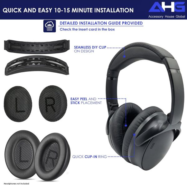 AHG Accessory House Global Replacement QC Ear Pad and Headba... - Image 9
