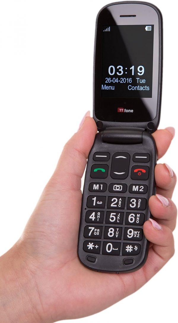 TTfone Lunar TT750 Big Button Simple Easy Clamshell Flip Mob... - Image 2