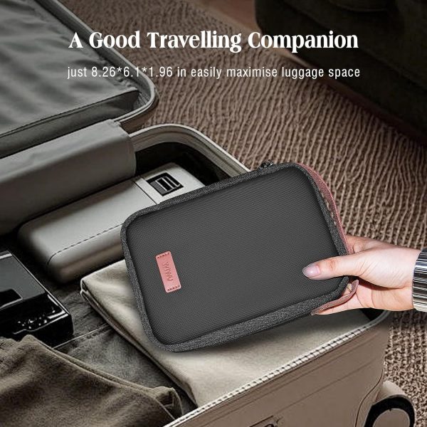 WIWU Tech Pouch Cable Organiser Bag with Handle Large Capaci... - Image 6