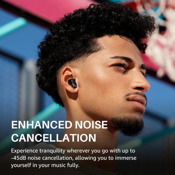 TOZO NC3 Hybrid Active Noise Cancelling Earbuds, 45dB ANC Wi... - Image 8