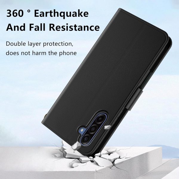 Aiziki For Samsung Galaxy A17 5G Phone Case, Leather Flip Ca... - Image 3