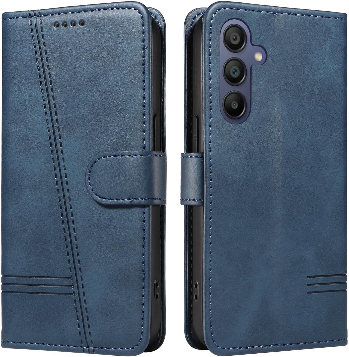 Wuhaizher for Samsung S25 FE Case Shockproof Leather Wallet ... - Image 2
