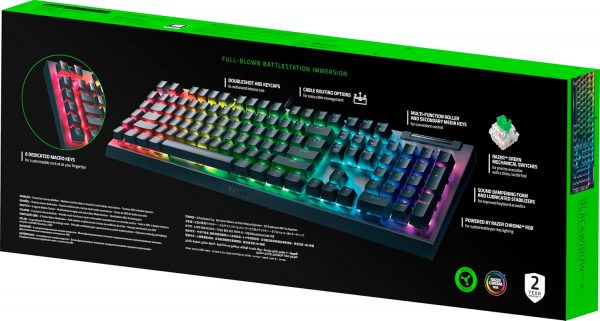 Razer BlackWidow V4 X (Green Switch) - Mechanical Gaming Key... - Image 12