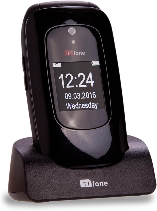 TTfone Lunar TT750 Big Button Simple Easy Clamshell Flip Mob... - Image 9