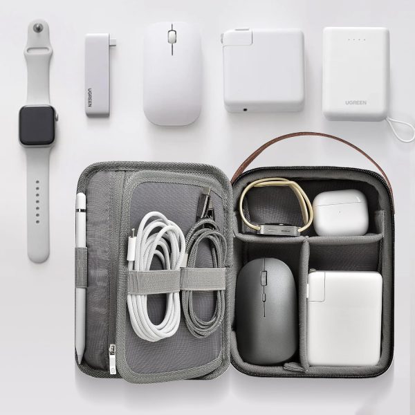 WIWU Tech Pouch Cable Organiser Bag with Handle Large Capaci... - Image 4