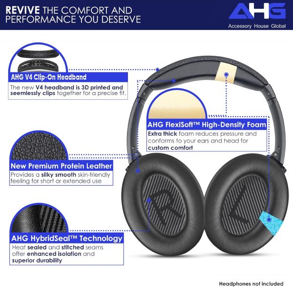 AHG Accessory House Global Replacement QC Ear Pad and Headba... - Image 3