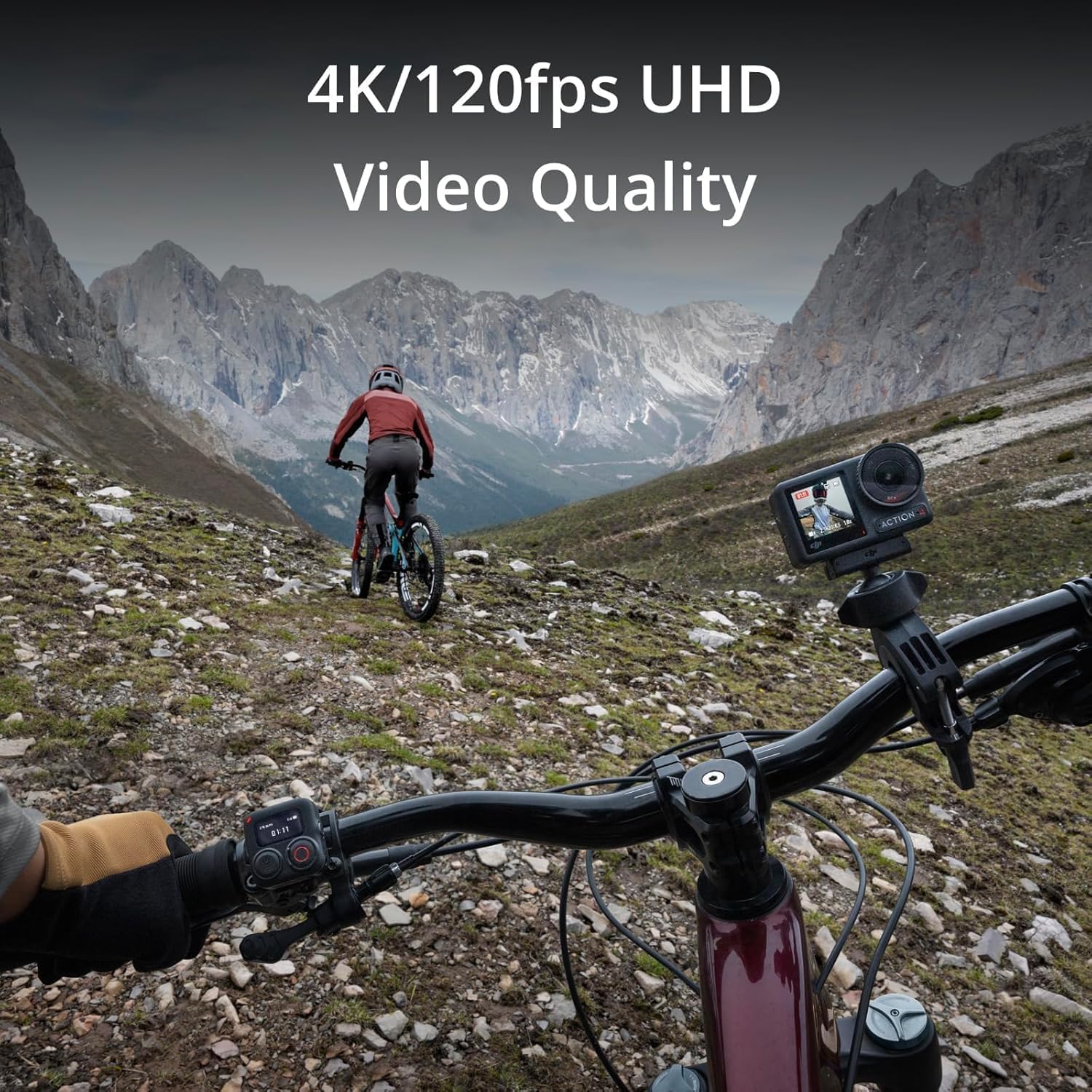 DJI Osmo Action 4 Adventure Combo, with 64GB Card, Action Ca... - Image 5