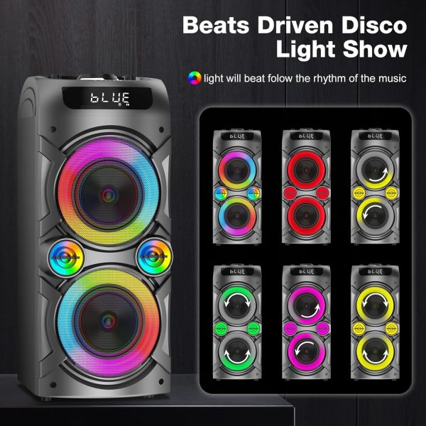 Portable Bluetooth Speaker 100W Big Powerful Wireless Boombo... - Image 6