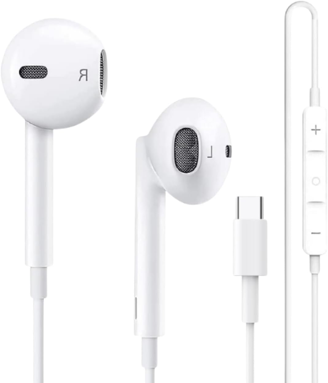 USB C Headphones,In Ear Type C Wired Earphones for i-Phone 1... - Image 2