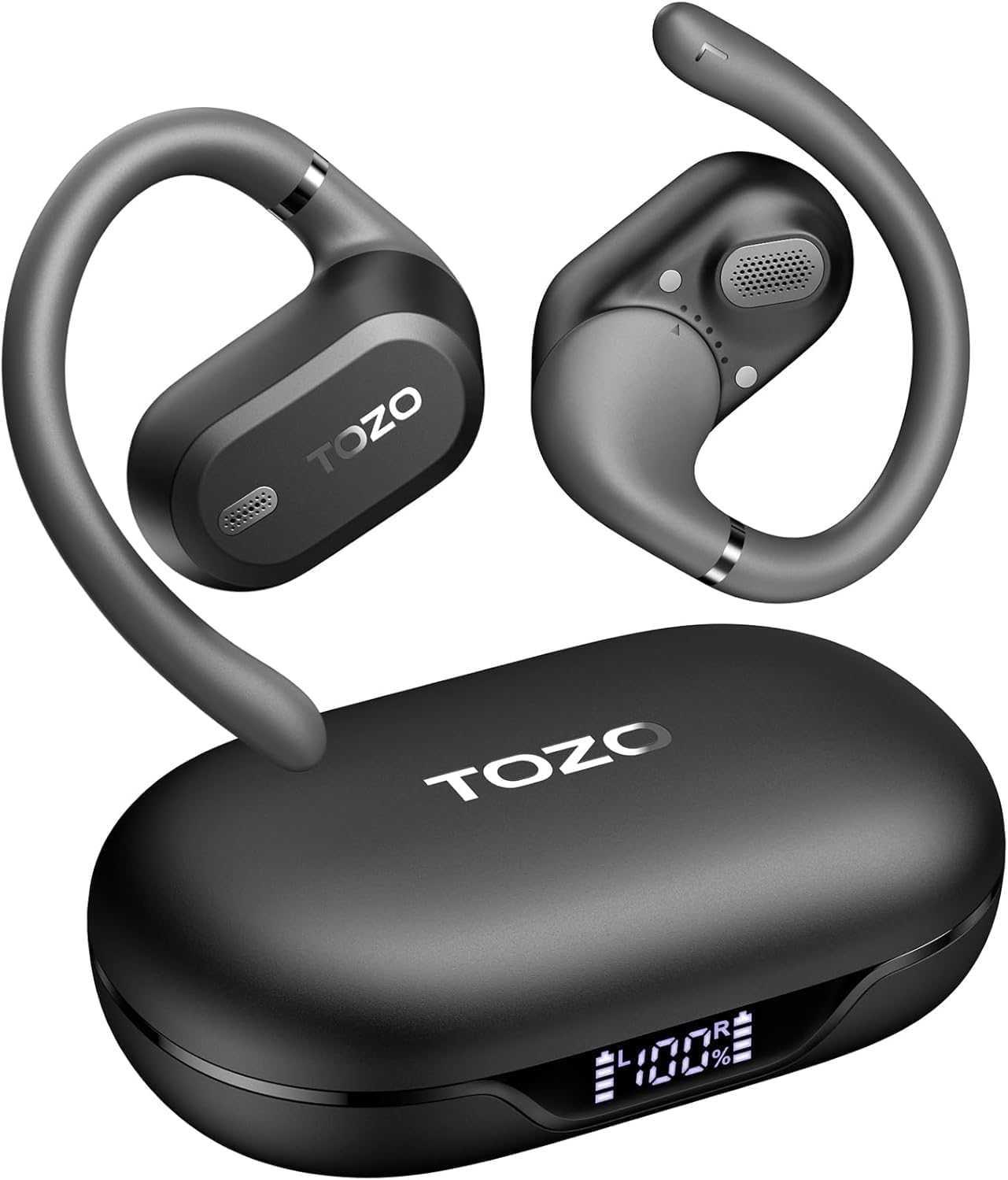 TOZO OpenWear Open-Ear Headphones, Adjustable Ear Hooks, Ult... - Image 2