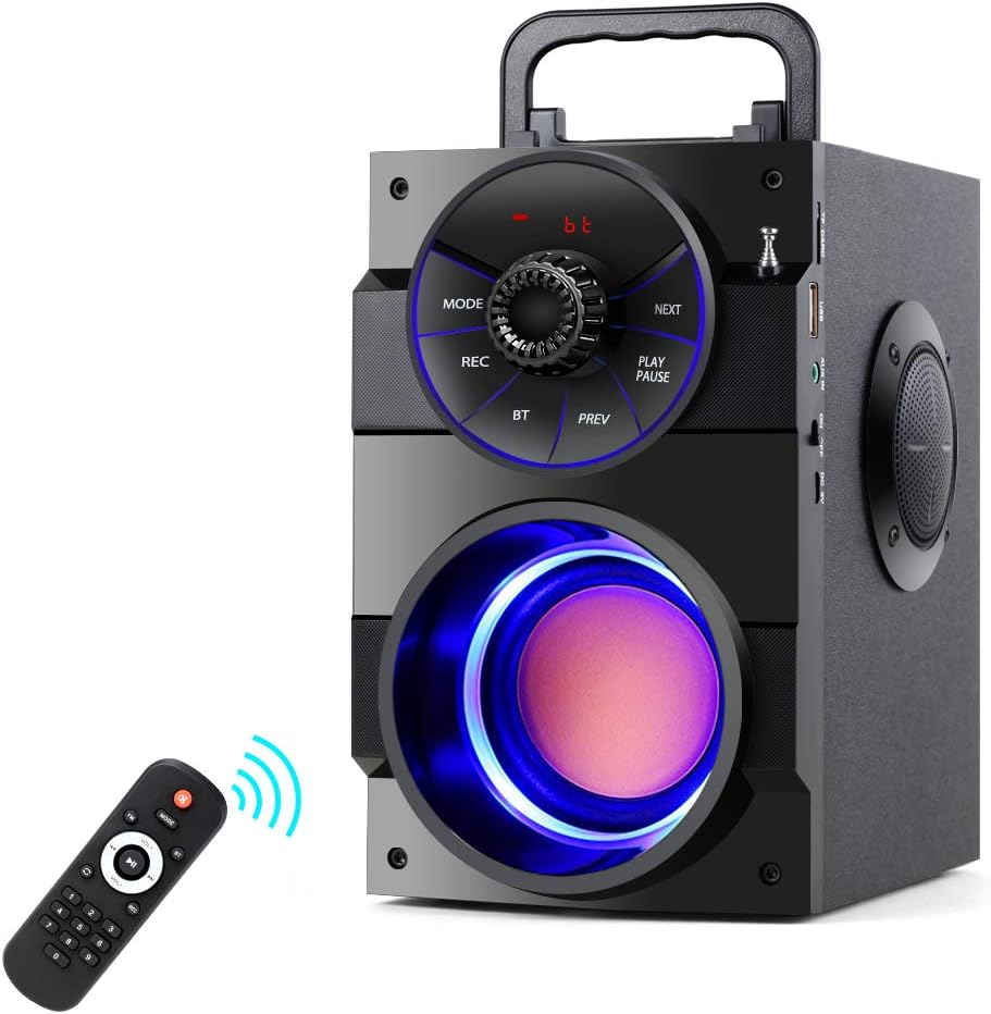 Portable Bluetooth Speakers with Subwoofer Rich Bass Wireles... - Image 2
